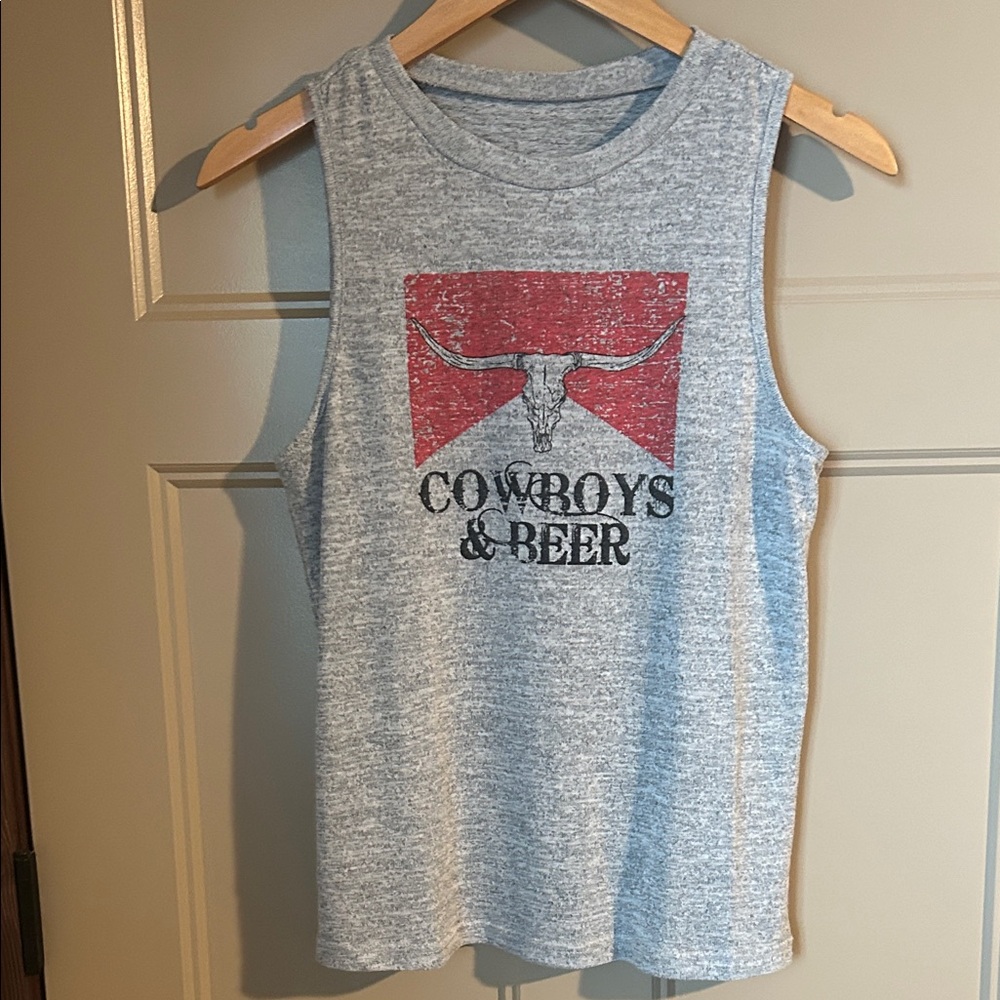 Beer and Cowboys tank